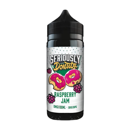 Doozy Vape Seriously Donuts Raspberry Jam, 100ml, Shortfill