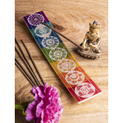 7 Chakras incense holder soapstone