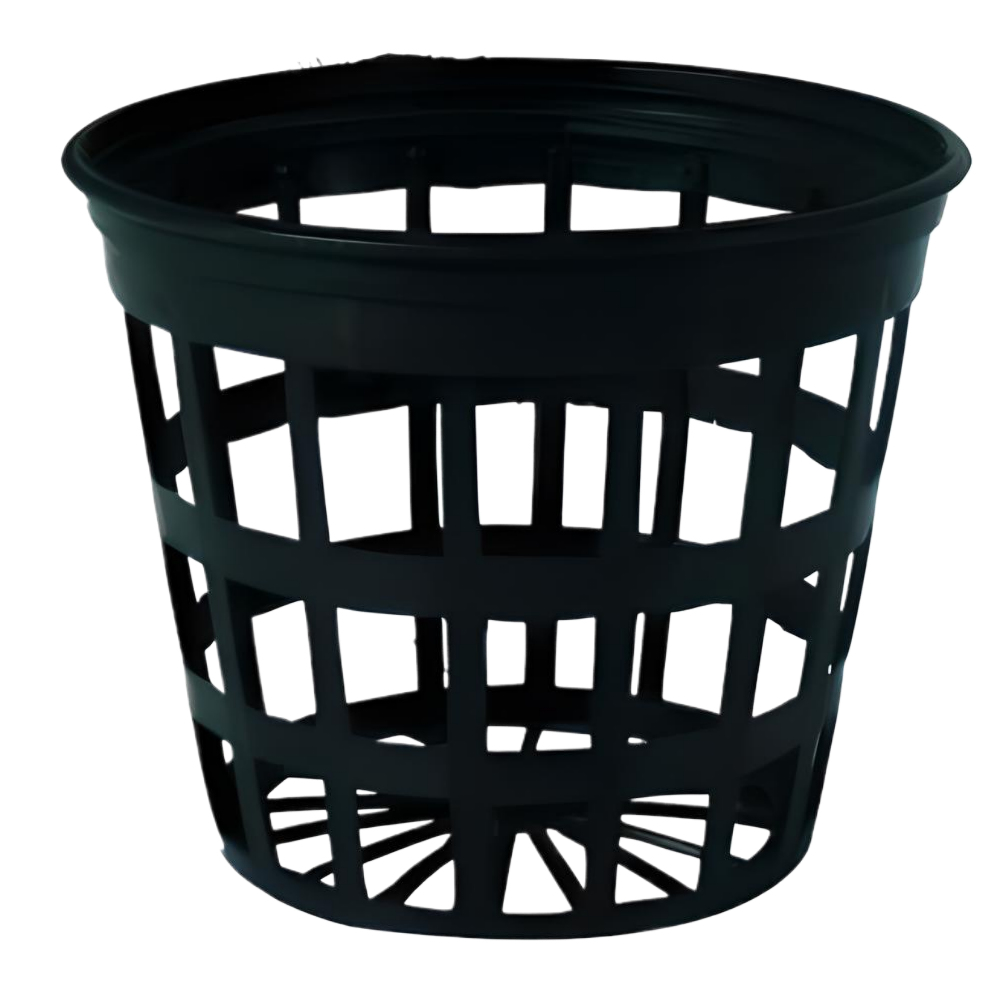 Mesh Pot for aeroponic greenhouse, black, Ø8cm, 10pcs