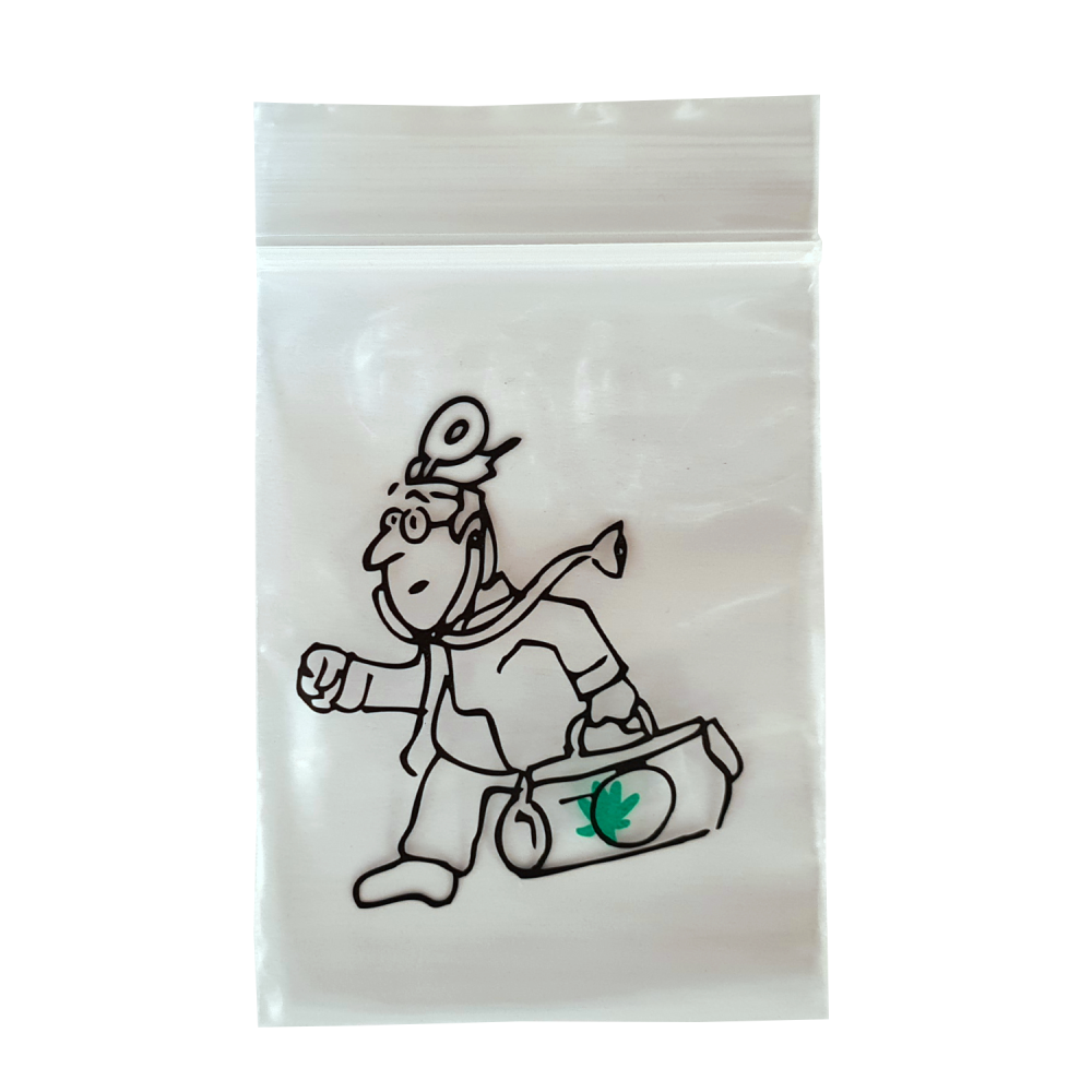 Schnellverschlußbeutel Doktor 60x80mm, 100Stk.