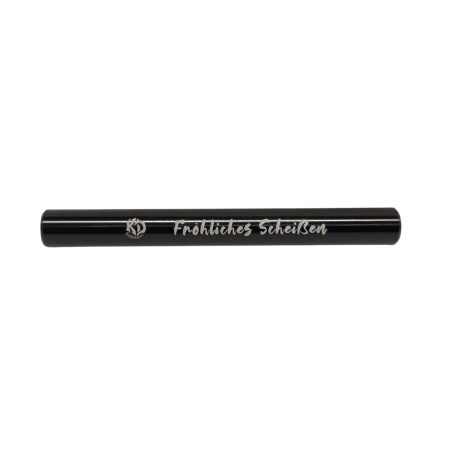KD Germany Drawing tube aluminium "Fröhliches Scheissen"