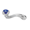 Glass pipe Blue