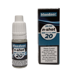 Bluedoor N-SHOT 10 ml, 20 mg/ml, 50 VG/50 PG