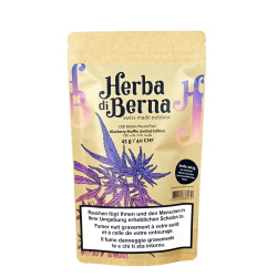 Herba di Berna Blueberry Muffin Outdoor CBD fleurs, 45g