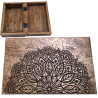 Berk Boîte en bois Mandala