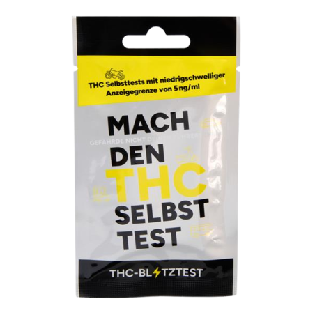 Urine single cassette test ‘Blitztest’ THC 5 ng/ml