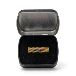 Pure Hits Tip 10 mm Rasta – Stylish glass tip with vortex cooling