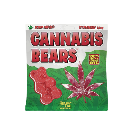 Cannabis Bears Strawberry Haze, 100g