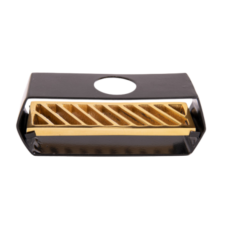 Berk Porte-encens pour Palo Santo – élégant support noir et doré