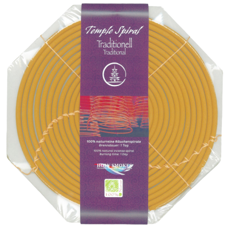 Berk Traditional incense spiral – natural, without essential oils, 1 day fragrance