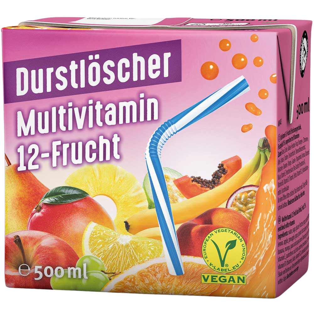 Multivitamin 12-Frucht, 500ml