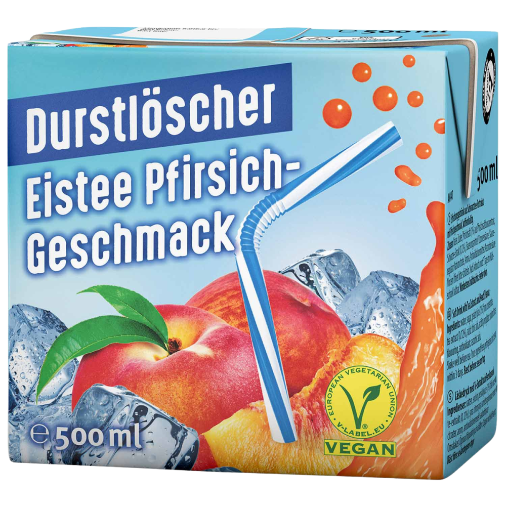 Eistee Pfirsich, 500ml