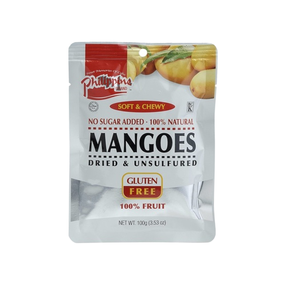 Philippine Brand Dried Mango - 100 g - Unsulphured