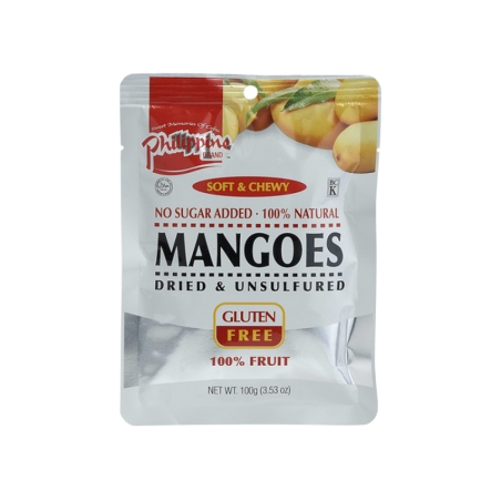 Philippine Brand Dried Mango - 100 g - Unsulphured