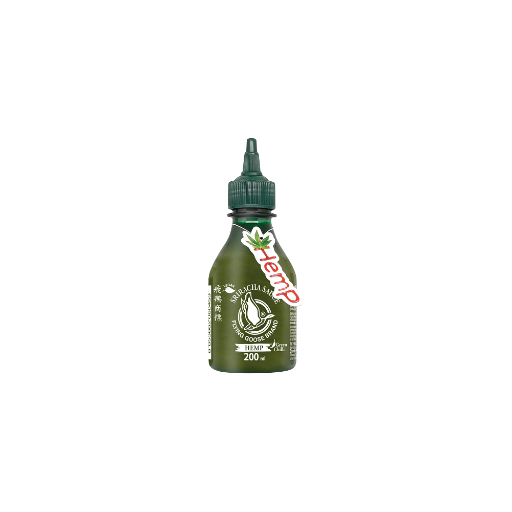 Sauce chili Flying Goose Sriracha au chanvre -  200ml