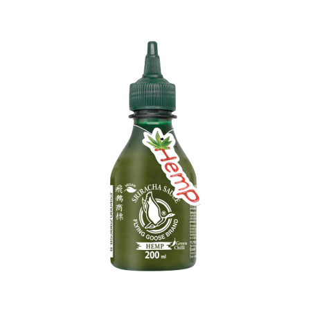 Flying Goose Sriracha Chilisauce mit Hanf -  200ml