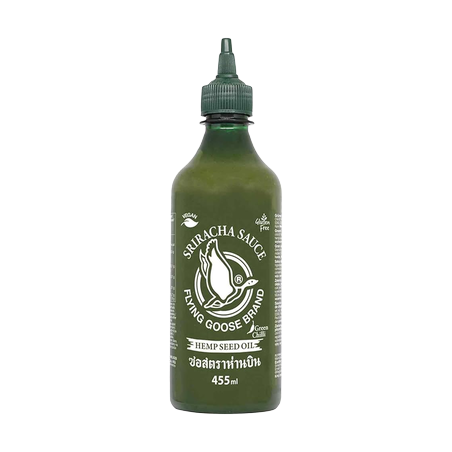 Flying Goose Sriracha Chilisauce mit Hanf -  455 ml