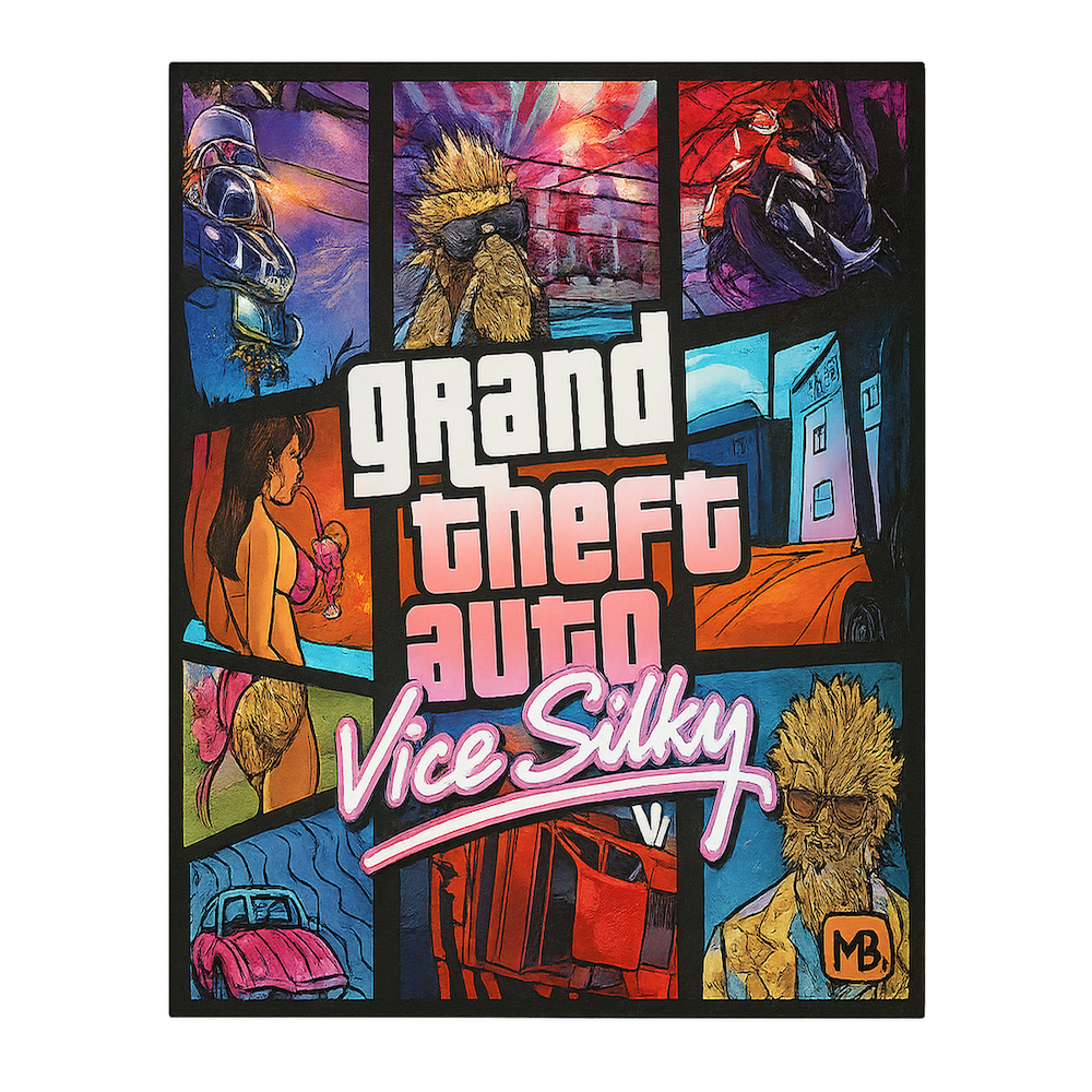 Mylar Grip Bags GRAND THEFT AUTO - 100×125 mm - 100 Stk.