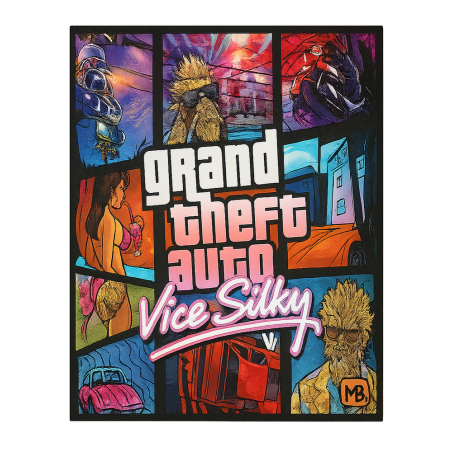 Sachets Mylar Zip GRAND THEFT AUTO - 100×125 mm - 100 pièces