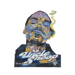 Sachets Mylar Zip UNCLE SNOOP - 130×155mm - 100 pièces