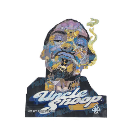 Mylar Grip UNCLE SNOOP - 130×155mm - 100 Stk.