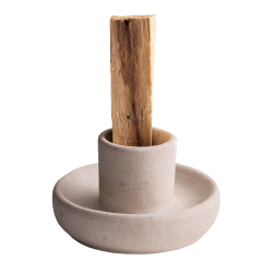 Berk Incense holder for Palo Santo sticks – ceramic, 7cm Øm