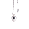 Berk Drop pendulum – brass, silver-plated – 24 mm