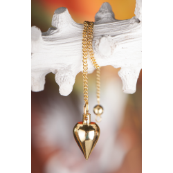 Berk Drop pendulum – brass, gold-plated – 24 mm