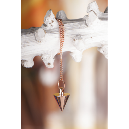 Berk Pendule conique – laiton cuivré – 22 mm