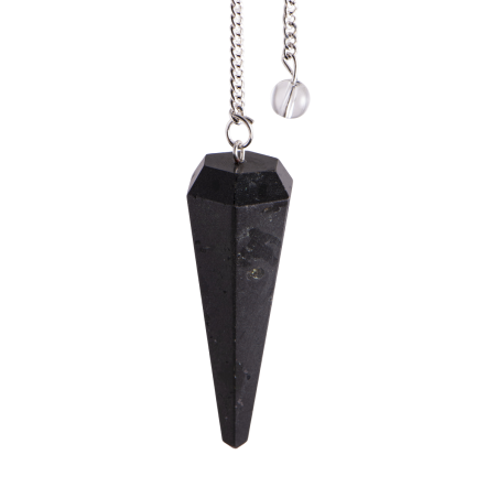Berk Hexagonal pendulum – black tourmaline – 45 mm