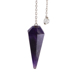 Berk Sechskantpendel – Amethyst – 45mm