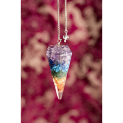 Berk Chakra Pendulum – Orgonite – 54mm