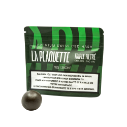La Plaquette CBD Hash Triple Filtré 10g