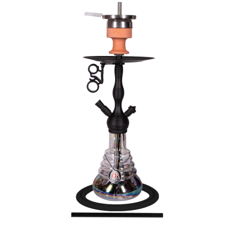Amy Deluxe Shisha Small Rips 470R Schwarz-Schwarz