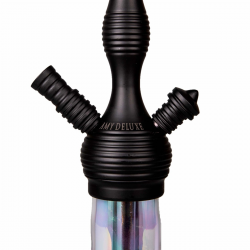 Amy Deluxe Shisha Small Rips 470R Black-Black