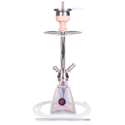 Amy Deluxe Shisha I Need You 038R - Nickel & Transparent