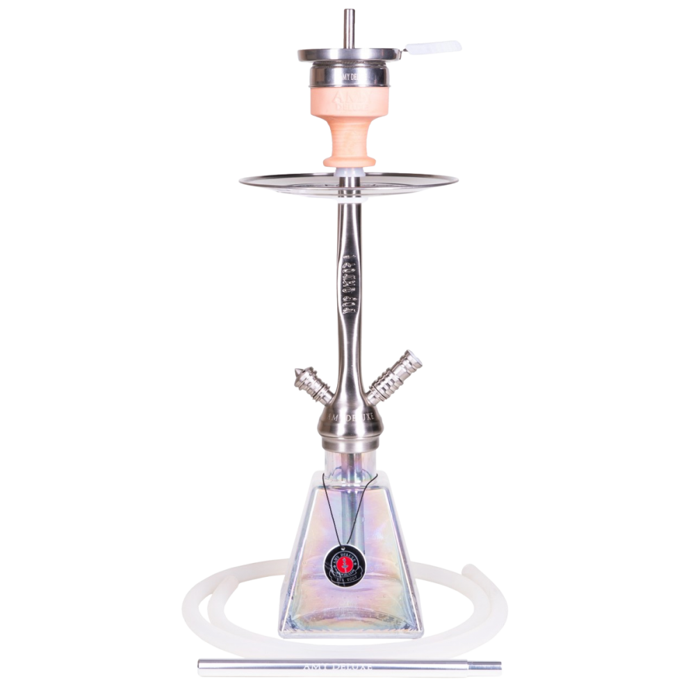Amy Deluxe Shisha I Need You 038R - Nickel & Transparent