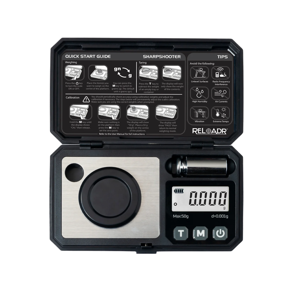 On Balance ReloadR Sharpshooter-Waage, 0.001x50g