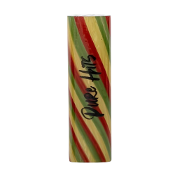Pure Hits Tips Rasta – Embout en verre élégant avec refroidissement vorte - 10mm