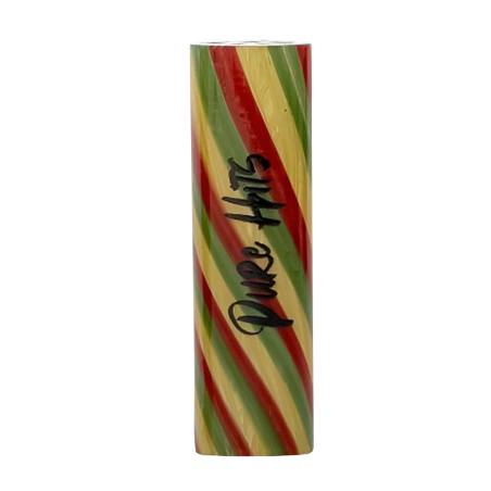 Pure Hits Tips Rasta – Stylischer Glastip mit Vortex-Kühlung - 10mm