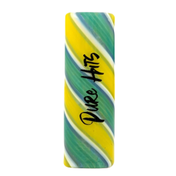 Pure Hits Tips Lemon Green – Stylischer Glastip mit Vortex-Kühlung - 10mm