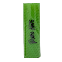Pure Hits Tips Green – Embout en verre Vortex pour un goût intense - 10mm