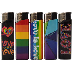 Piezo-Feuerzeug Love Pride