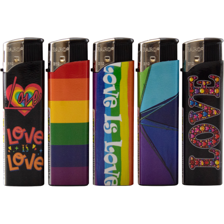 Love Pride piezo lighter