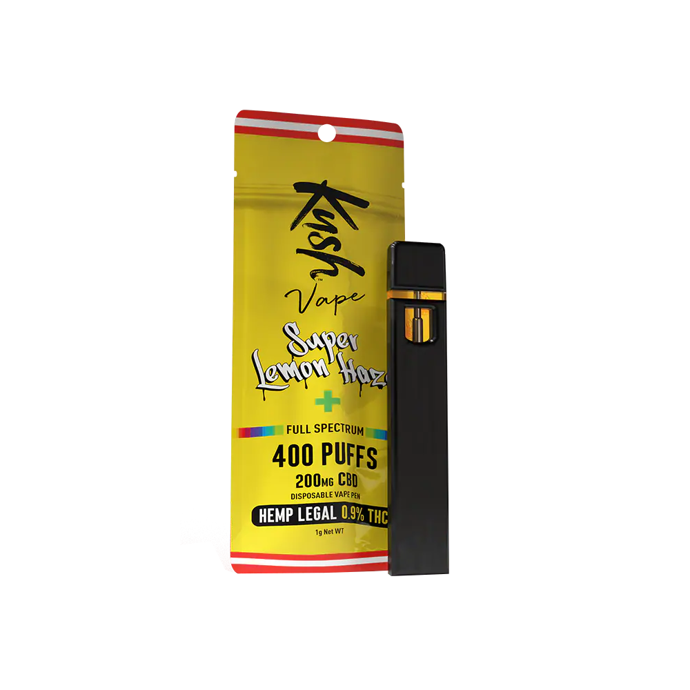 Kush CBD Vape Super Lemon Haze – Special Edition Swiss Only with 0.9% THC