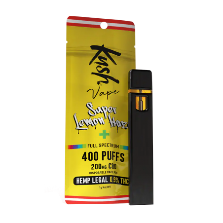 Kush CBD Vape Super Lemon Haze – Special Edition Swiss Only with 0.9% THC
