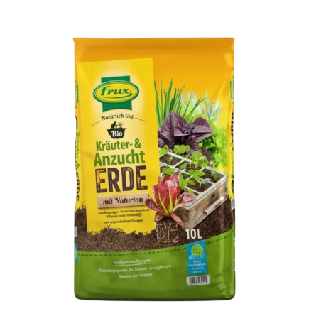 Frux Bio Kräuter- & Aussaaterde - 10 L Frux Bio Kräuter- & Aussaaterde - 10 L