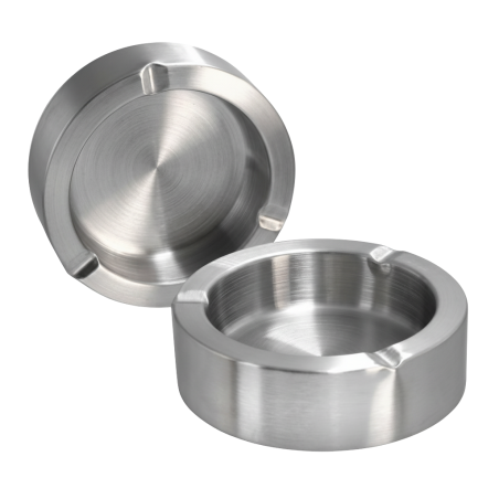 Stainless steel ashtray