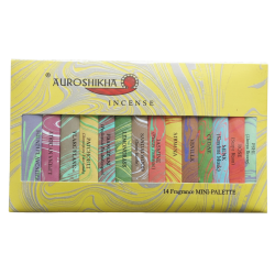 Auroshika Mini-palette d'encens – 14 parfums à découvrir