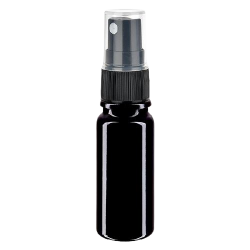 Violettglasflasche 10ml mit Sprühaufsatz